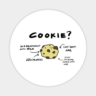 A Cute Cookie Magnet